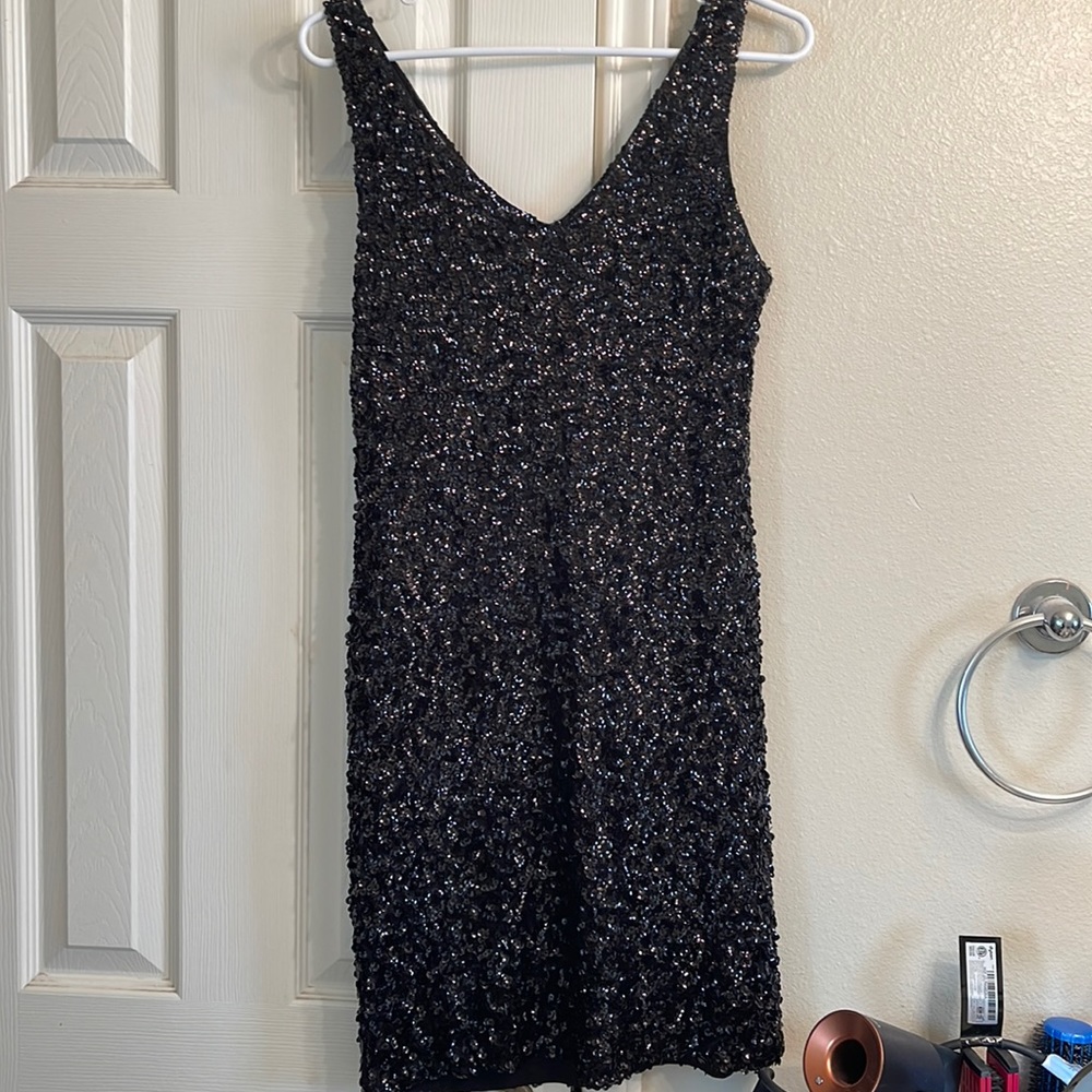 Cute black homecoming dress
